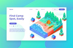 Camping Spot- Hero Header & Landing Page Product Image 1