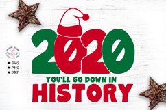 2020 Youll Go Down in History - 2020 SVG Product Image 1