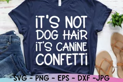 It's Not Dog Hair It's Canine Confetti Svg, Dog Mom Svg Product Image 3