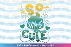 Valentine's Day svg So stinkin cute poo baby quote sayings Product Image 1