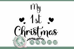 SVG | Baby&#039;s First Christmas Product Image 2