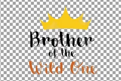 Wild One baby fox t-shirt graphic, family birthday svg files Product Image 8