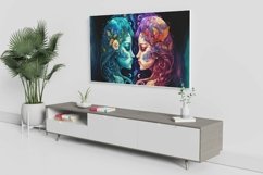 Samsung Frame Tv Art, Zodiac Sign Gemini Set of 4 Product Image 3