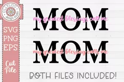 My Greatest Blessings Call Me Mom | Mother’s Day SVG Product Image 2