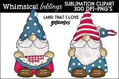 Land That I Love Gnomes Sublimation Clipart Product Image 1
