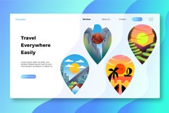 Travel Destination - Banner and Landing Page Product Image 1