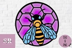 3d layered Bee| Paper cutting | 3D Bee svg Product Image 3