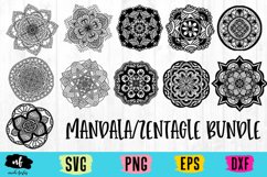 Mandala Zentagle SVG Bundle Product Image 1