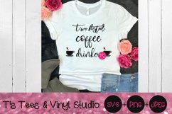Coffee Svg, Caffeine, Coffee Drinker, Two Fisted Coffee Product Image 2