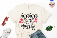 Mama in the making - Mother SVG EPS DXF PNG File Product Image 2