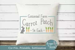 Carrot Patch SVG, png, sublimation, printable, JPEG Easter Product Image 2