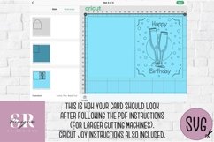 Birthday card insert design| Paper cutting | Cricut Joy svg Product Image 4