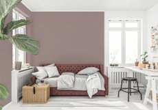 Wall mockup - Wallpaper mockup - Scandinavian room scene Product Image 3