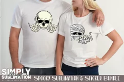 Spooky Halloween Sublimation & Stickers Png Product Image 5