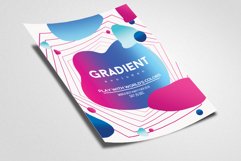 Gradient Electro Futuristic Flyer Product Image 2