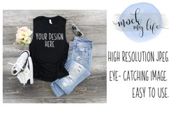 Bella Canvas Mockup / Shirt Mock up / Muscle Tank Top Mockup Product Image 1
