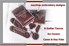 Taurus ITH Bundle 8 Designs for Covers, Cases &amp; Key Fobs Product Image 1