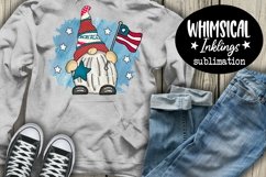 All American Gnome Sublimation Clipart Product Image 1