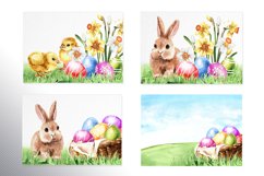 Happy Easter. Watercolor collection Product Image 22