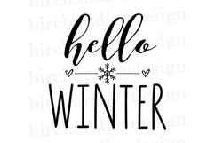 Hello Winter SVG Product Image 2