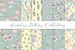 Seamless Patterns Lovely swans Product Image 1