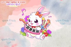 Cute Smart Animals Sublimation Clipart Product Image 8