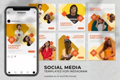 Fashion Sale Promotion Instagram Social Media Template Product Image 1