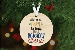 A Thrill of Hope SVG File - Christmas SVG Cut File Product Image 6