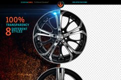Isolated Car Rims Product Image 3