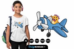 Monster Pilot for T-Shirt Design Product Image 1