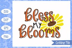 Bless my blooms SVG File Product Image 1