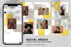 Fashion Sale Promotion Instagram Social Media Template Product Image 1