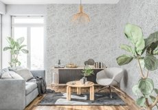 Wall mockup - Wallpaper mockup - Living room scene Product Image 10