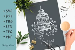 Birdcage SVG EPS DXF PNG PDF JPG Product Image 4