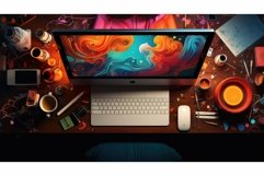 digital graphic tech background Product Image 1