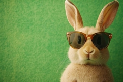 funny bunny with glasses Product Image 1