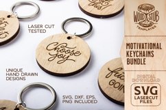 Motivational Keychain SVG, Keychain SVG, Motivational SVG Product Image 3