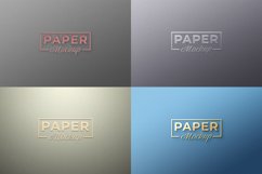 4 Paper Mockup Bundles Product Image 1