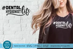Dental hygienist svg - a dentist office svg for crafters Product Image 1