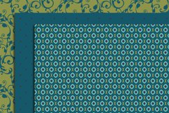 Peacock Hues Digital Papers  Product Image 3