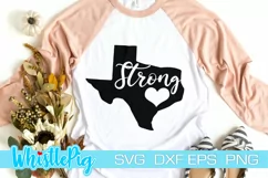 Texas Strong Svg Texas Svg Snovid Svg Snowvid Svg I survived Product Image 1