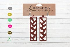 Earrings SVG,earrings template earrings cut file, earrings Product Image 1