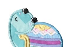 Easter Snail Applique Embroidery Design Product Image 2