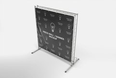 Square Press Wall / Stand Banner Mockup Product Image 4