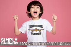 100 Days of School Flew By | Airplane | Png | Sublimation Product Image 3