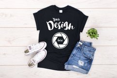 Black Gildan 500 Mock Up Product Image 1