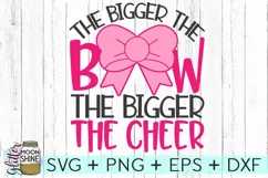 The Bigger The Bow SVG DXF PNG EPS Cutting Files Product Image 2