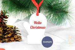 Christmas Glove Ornament Mockup PSD, Glove Ornament Mockup Product Image 3