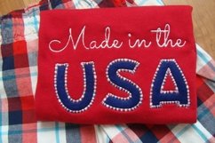 Made in the USA Applique Embroidery Design Product Image 2