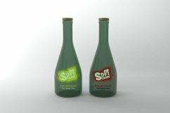 Soft Drink Bottle Mockup Product Image 1